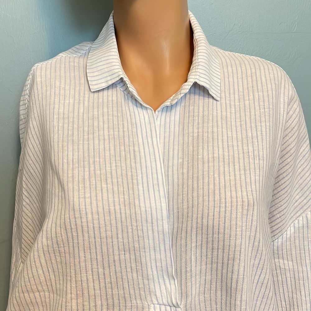 Pullover blouse with leggings